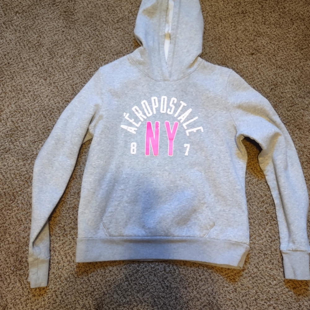 Aeropostale women's hoody size med. Great condition. Blue color in pic is shadow
